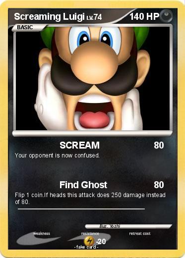 Pokemon Screaming Luigi