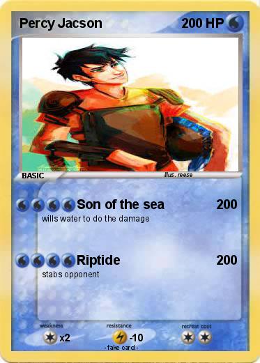 Pokemon Percy Jacson