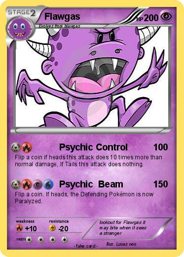 Pokemon Flawgas Pokemon Flawgas