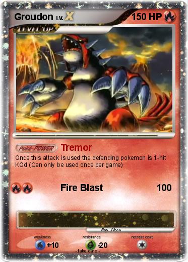 Pokemon Groudon