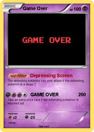 Pokemon Game Over