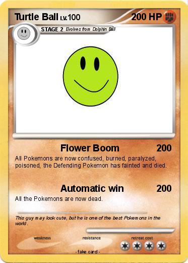 Pokemon Turtle Ball