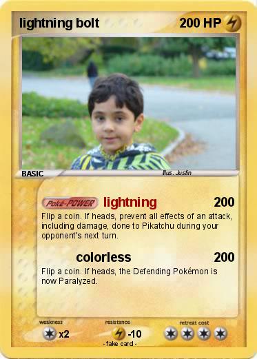 Pokemon lightning bolt