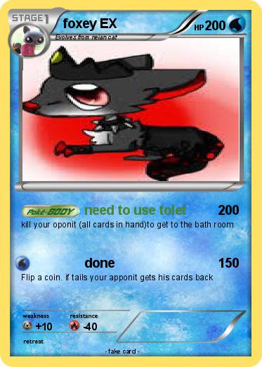 Pokemon foxey EX