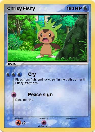 Pokemon Chrisy Fishy