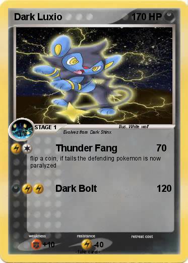 Pokemon Dark Luxio