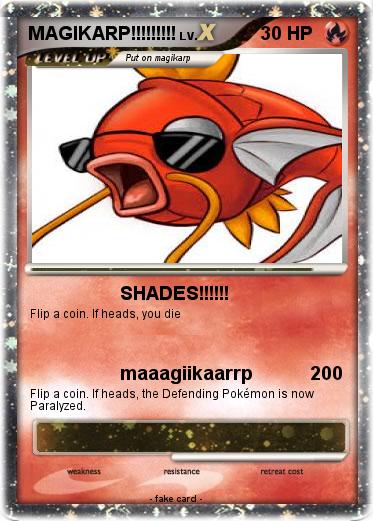 Pokemon MAGIKARP!!!!!!!!!