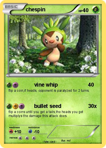 Pokemon chespin