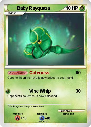 Pokemon Baby Rayquaza