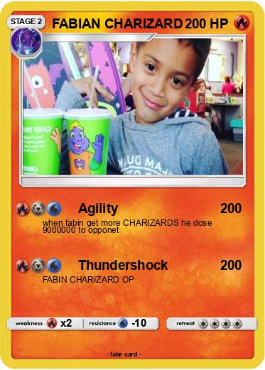 Pokemon FABIAN CHARIZARD