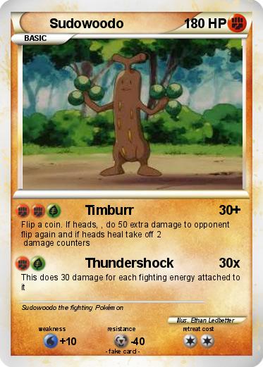 Pokemon Sudowoodo