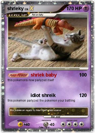 Pokemon shrieky