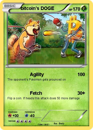 Pokemon bitcoin’s DOGE