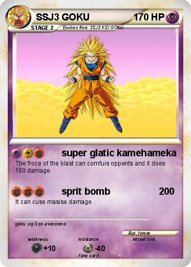 Pokemon SSJ3 GOKU