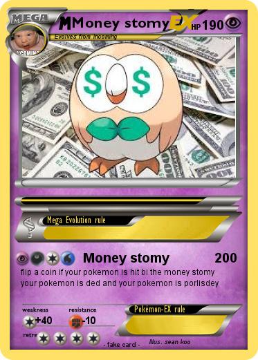 Pokemon Money stomy