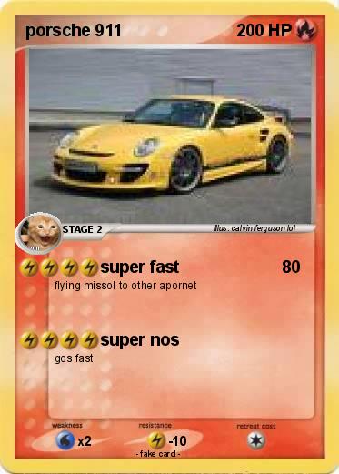 Pokemon porsche 911