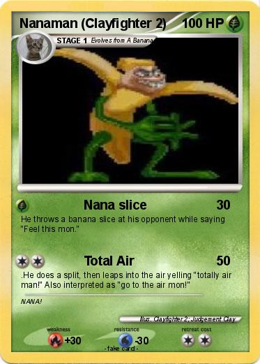Pokemon Nanaman (Clayfighter 2)