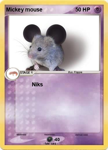 Pokemon Mickey mouse