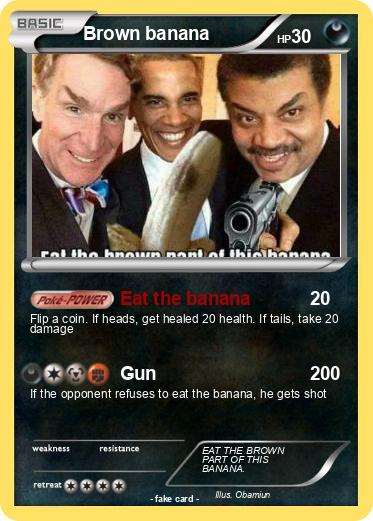 Pokemon Brown banana