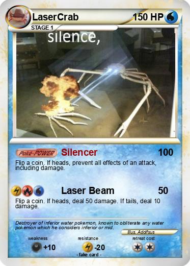 Pokemon LaserCrab