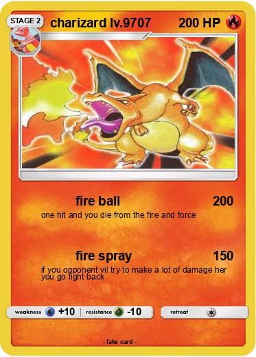 Pokemon charizard lv.9707