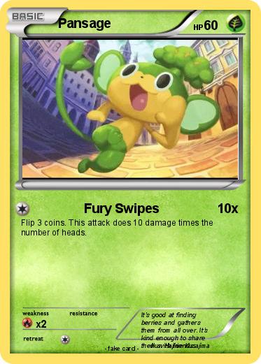 Pokemon Pansage