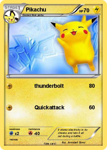 Pokemon Pikachu