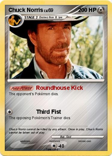 Pokemon Chuck Norris