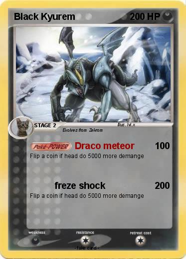 Pokemon Black Kyurem