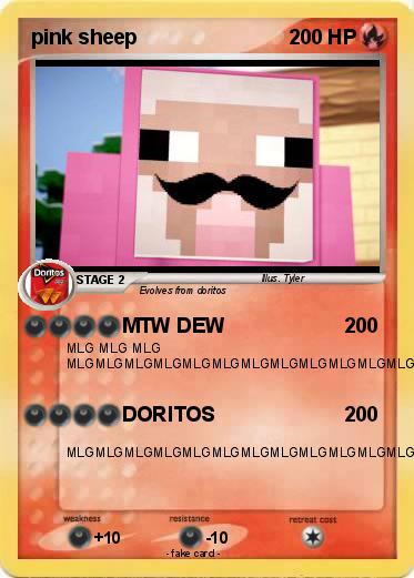 Pokemon pink sheep