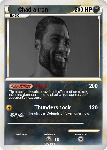 Pokemon Chad-a-tron Pokemon Chad-a-tron