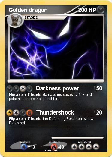 Pokemon Golden dragon