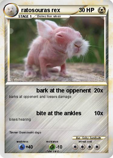 Pokemon ratosouras rex