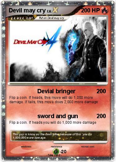 Pokemon Devil may cry