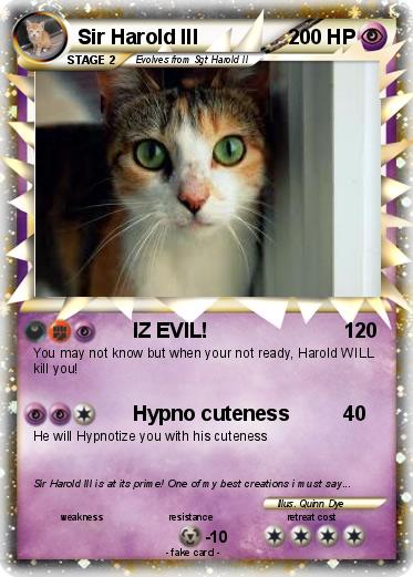 Pokemon Sir Harold III