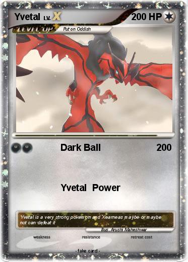 Pokemon Yvetal