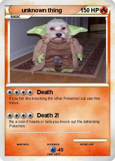 Pokemon unknown thing
