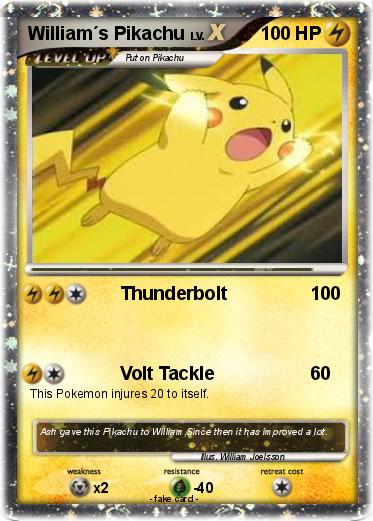 Pokemon William´s Pikachu