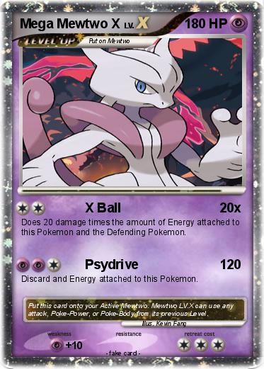Pokemon Mega Mewtwo X