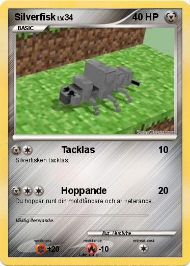 Pokemon Silverfisk