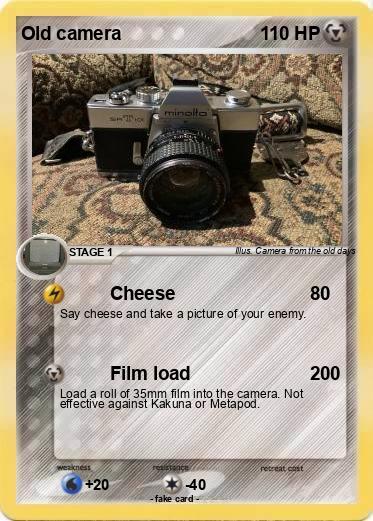 Pokemon Old camera