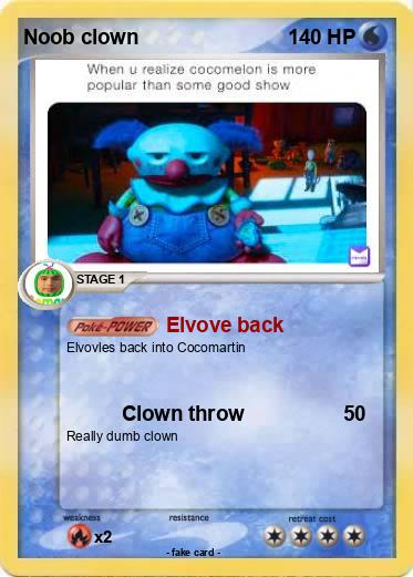 Pokemon Noob clown