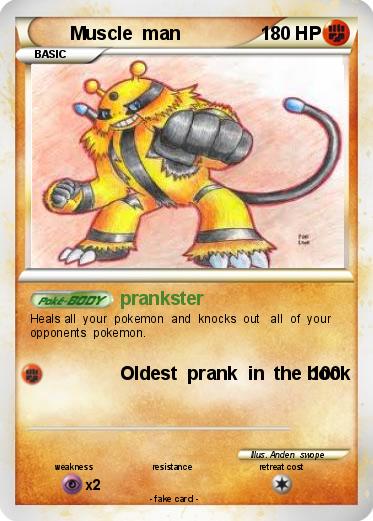 Pokemon Muscle  man