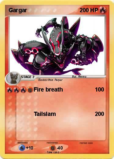 Pokemon Gargar Pokemon Gargar