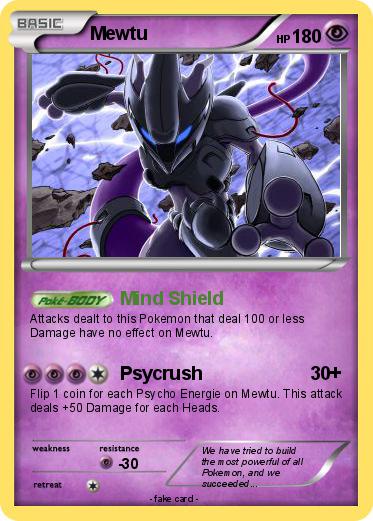 Pokemon Mewtu