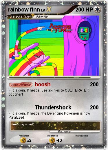 Pokemon rainbow finn