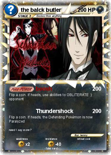 Pokemon the balck butler