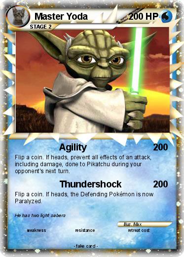 Pokemon Master Yoda