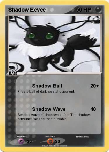 Pokemon Shadow Eevee