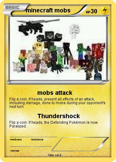 Pokemon minecraft mobs